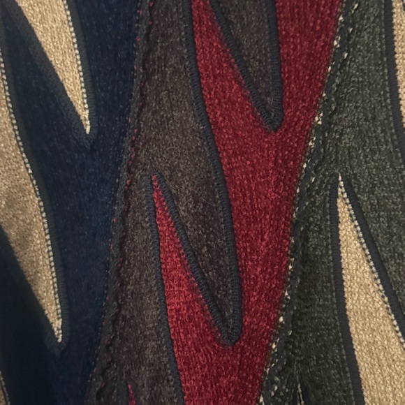 Vintage Norm Thompson Abstract Knitted Crewneck Coogi Style Sweater Size M - Picture 4 of 8